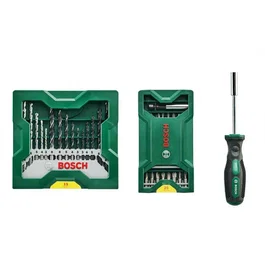 Bosch Mini X-Lin Juego de destornilladores con portapuntas de 41 puntas