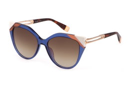 Furla SFU683-5506NA Gafas de sol con cristal marrón degradado