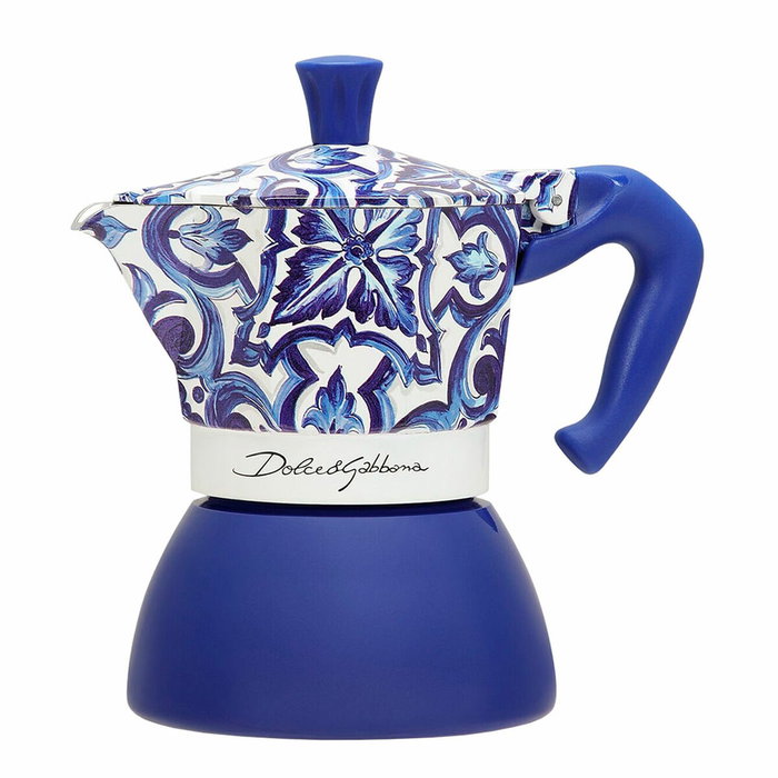 Cafetera Italiana Bialetti D&G BLU MEDI 4T 150 ml Azul Acero Inoxidable 4 Tazas Cafetera Italiana Bialetti D&G BLU MEDI 4T 150 ml Azul Acero Inoxidable 4 Tazas