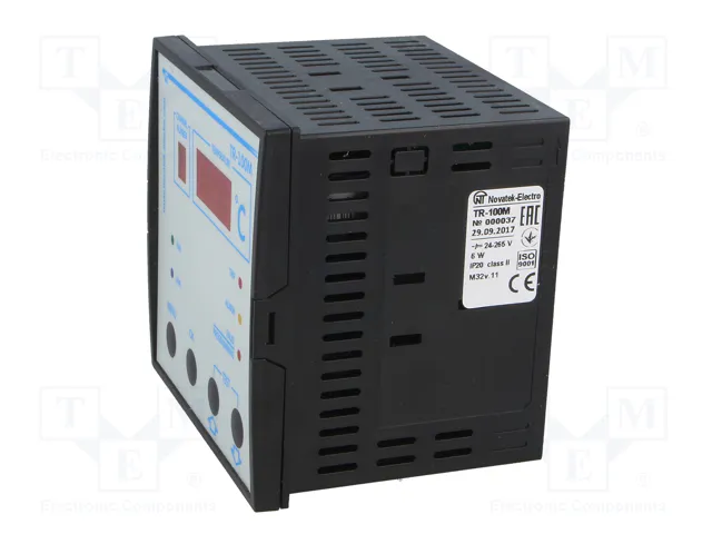 NOVATEK ELECTRO TR-100M Regulador de Temperatura para Panel