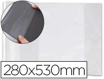 Apli Forralibro PVC con Solapa Ajustable Adhesivo 280x530 mm Apli Forralibro PVC con Solapa Ajustable Adhesivo 280x530 mm
