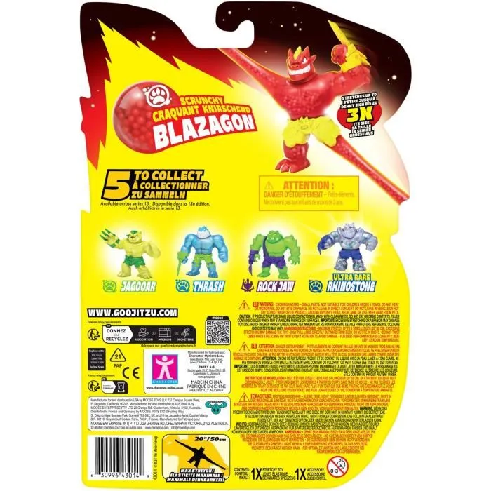 Heroes Of Goo Jit Zu Figura Meteor Madness 11 cm HER0630996430200 Modelo Aleatorio