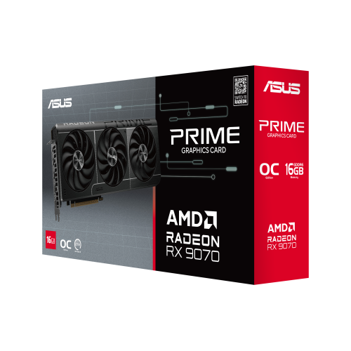 Asus Prime Radeon RX 9070 OC EVO 16GB GDDR6 Asus Prime Radeon RX 9070 OC EVO 16GB GDDR6