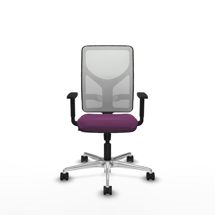 PIQUERAS Y CRESPO Silla de oficina Motilla con mecanismo Sincro, Morado y Blanco PIQUERAS Y CRESPO Silla de oficina Motilla con mecanismo Sincro, Morado y Blanco
