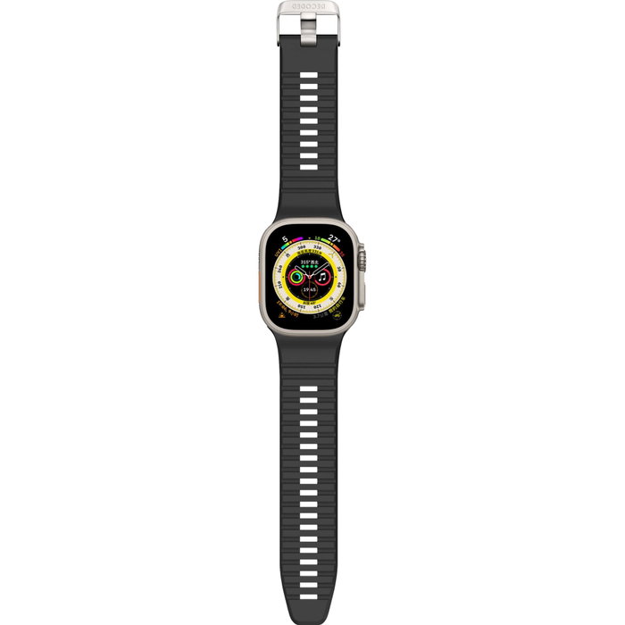Decoded Silicone Ultra Traction Strap 42/44/45/49mm Negro Decoded Silicone Ultra Traction Strap 42/44/45/49mm Negro