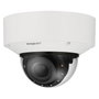 Hanwha Cámara IP minidomo interior Wisenet X Core 4MP AI IR 40m, lente 2.8-10mm motorizado, WDR 120dB, H.265, detección de personas y vehículos, PoE/12VDC