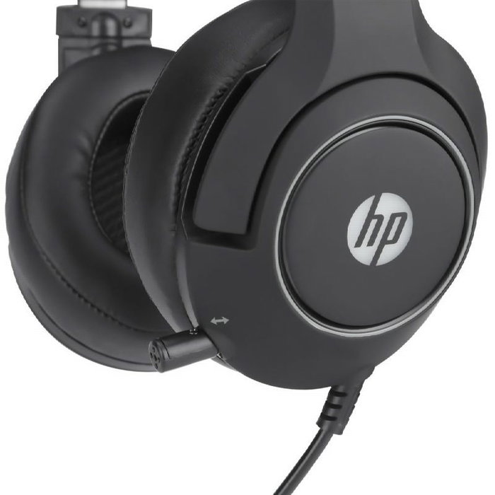 HP Auricular Gaming con Microfono - Diadema Cable USB, Referencia: Auricular hp gaming con microfono - diadema cable solo usb