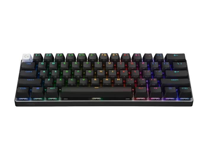 Logitech G PRO X 60 LIGHTSPEED - Teclado Gaming Mecánico Compacto 60% Inalámbrico RF/Bluetooth QWERTY Español RGB Negro - 920-011903