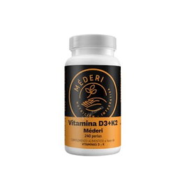 MEDERI NUTRICION INTEGRATIVA Vitamina D3 + K2 240 perlas