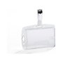 Durable 800519 Placas identificativas de acrílico transparente, 25 unidades