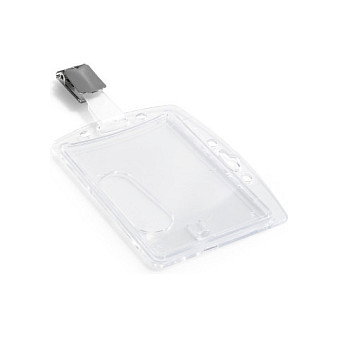 Durable 800519 Placas identificativas de acrílico transparente, 25 unidades
