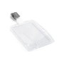 Durable 800519 Placas identificativas de acrílico transparente, 25 unidades