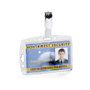 Durable 800519 Placas identificativas de acrílico transparente, 25 unidades