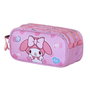 Hello Kitty My Melody Estuche Portatodo Trick FAN 2.2 Sweets Rosa 3 Compartimentos Ripstop