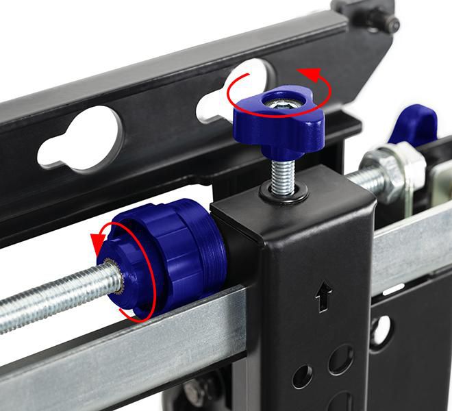 B-Tech BT8312 Soporte para Videowall Slimline Full Service con Micro-Ajuste (VESA 600 x 400)