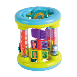 Tachan Juguete Cubo Multisensorial Explore Roller T01006 para Bebés +6 Meses Estimula Sentidos y Motricidad