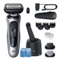 Braun Series 6 62-S7650cc Máquina de afeitar de láminas Plata/Negro