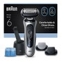 Braun Series 6 62-S7650cc Máquina de afeitar de láminas Plata/Negro