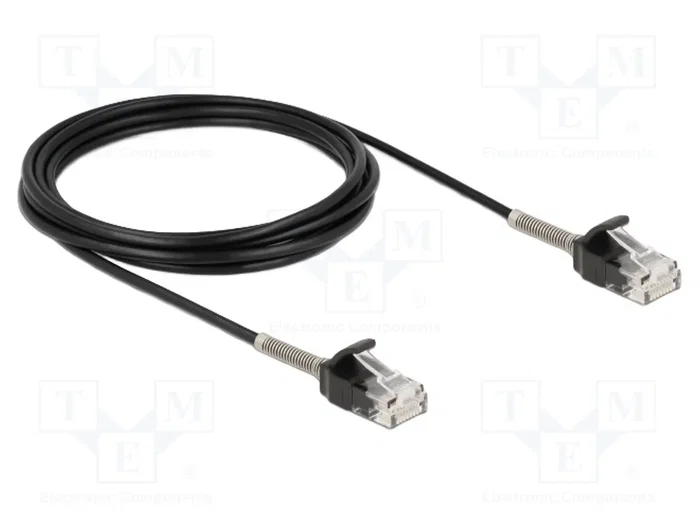 DeLOCK Cable Ethernet Cat.6A RJ45 a RJ45 3 m Negro DeLOCK Cable Ethernet Cat.6A RJ45 a RJ45 3 m Negro