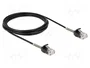 DeLOCK Cable Ethernet Cat.6A RJ45 a RJ45 3 m Negro