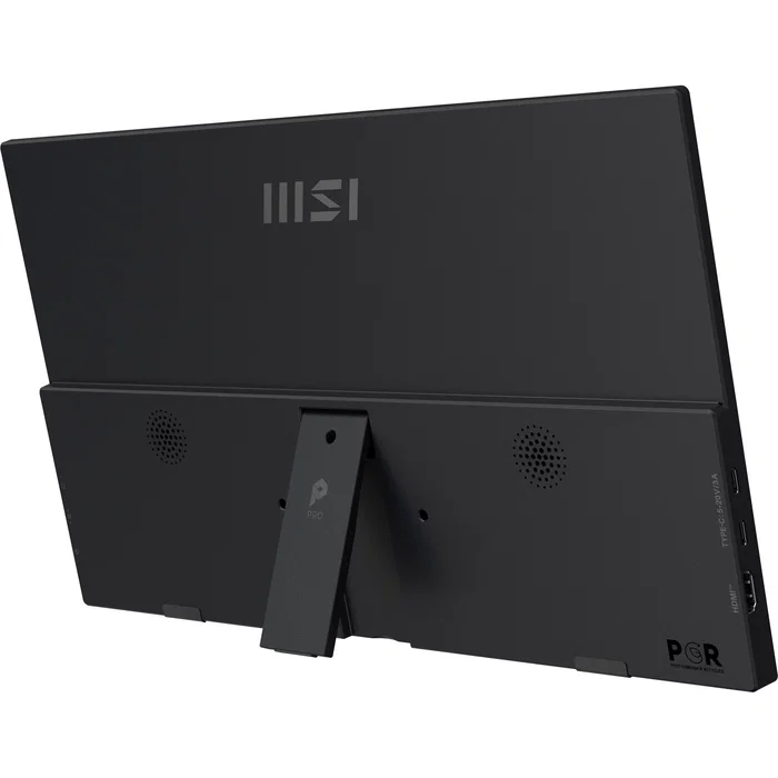 MSI PRO MP165 E6 Monitor Portátil 15.6" Full HD (1920 x 1080) IPS, USB Tipo-C, HDMI, Altavoces, 250 nits, Negro, Ref. 9S6-3PE50M-011