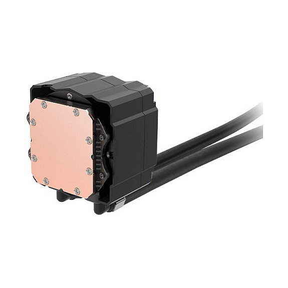 Thermaltake LA240-S ARGB All-In-One Liquid Cooler System Negro con 2 Ventiladores de 12 cm, Bomba de 2500 RPM, para Sockets Intel y AMD, TDP 350W