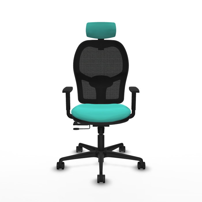PIQUERAS Y CRESPO Silla de oficina Jorquera Sincro/Traslack Turquesa y Negro PIQUERAS Y CRESPO Silla de oficina Jorquera Sincro/Traslack Turquesa y Negro
