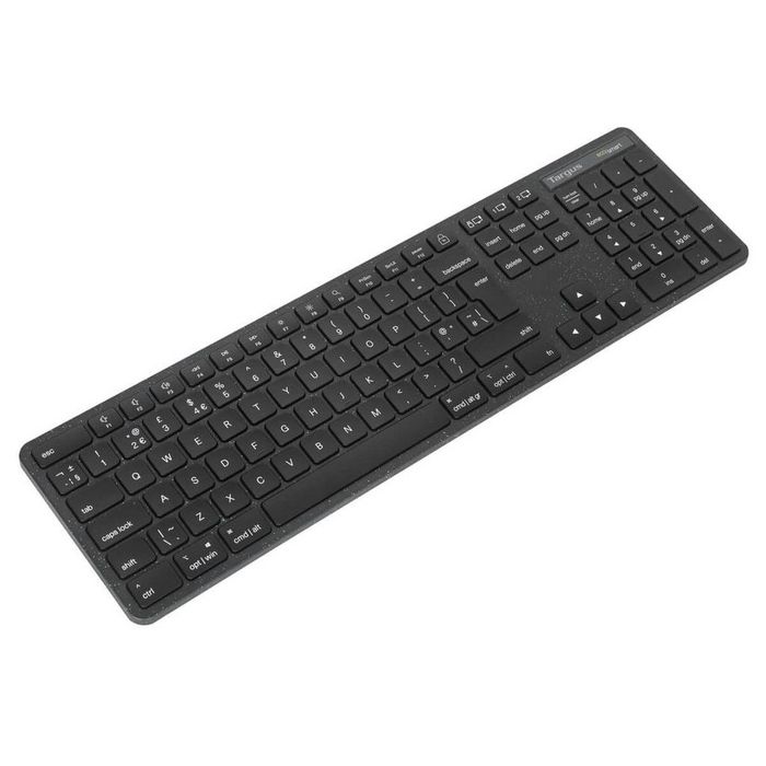 Targus Teclado Inalámbrico EcoSmart Full-Size, Nordic, 2x AAA, Negro Targus Teclado Inalámbrico EcoSmart Full-Size, Nordic, 2x AAA, Negro