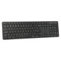 Targus Teclado Inalámbrico EcoSmart Full-Size, Nordic, 2x AAA, Negro