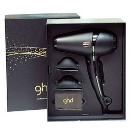 GHD Secador de Pelo Profesional Air con Tecnología Iónica, 2100W, Control de Temperatura y Velocidad, Cable de 3m