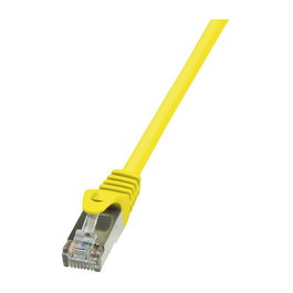 LogiLink Cable de parcheo Cat.6 U/UTP EconLine amarillo 7,50m