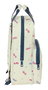 Mochila Escolar Nait Nait Coches Beige 20 x 28 x 8 cm