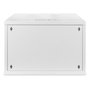 Digitus Armario de Pared SOHO 7U con Puerta de Cristal Gris Claro