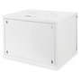Digitus Armario de Pared SOHO 7U con Puerta de Cristal Gris Claro