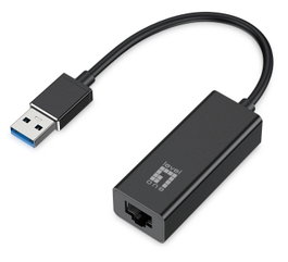 LevelOne Adaptador USB Gigabit Ethernet USB-0401 Negro