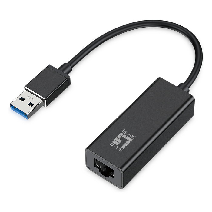 LevelOne Adaptador de red USB Gigabit Ethernet USB-0401 LevelOne Adaptador de red USB Gigabit Ethernet USB-0401