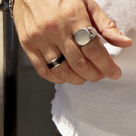 Anillo Hombre Lotus LS2395-3/228 Plateado