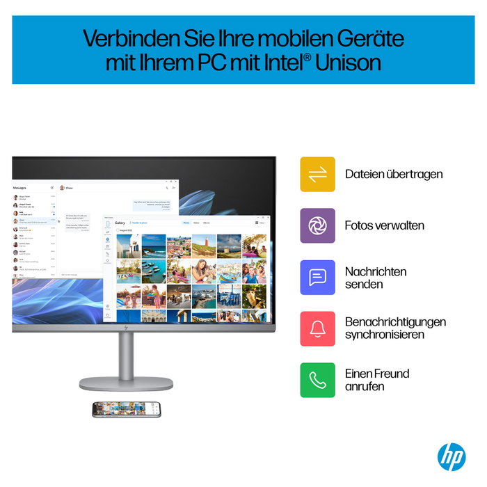 HP OmniStudio X All-in-One 32-c0077ng plata con Windows 11 Home