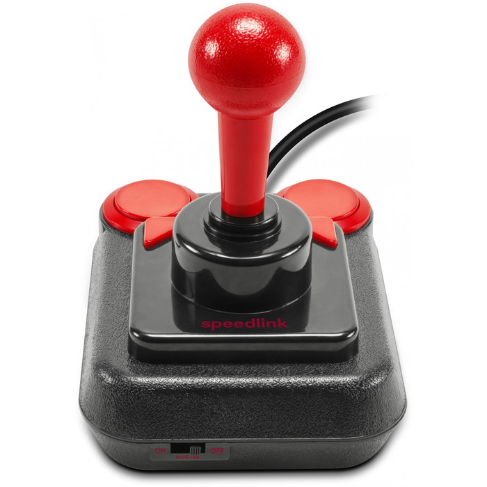 Speedlink Competition Pro Extra - Palanca de Mando (Joystick) USB Analógico para PC y Android, Negro y Rojo Speedlink Competition Pro Extra - Palanca de Mando (Joystick) USB Analógico para PC y Android, Negro y Rojo
