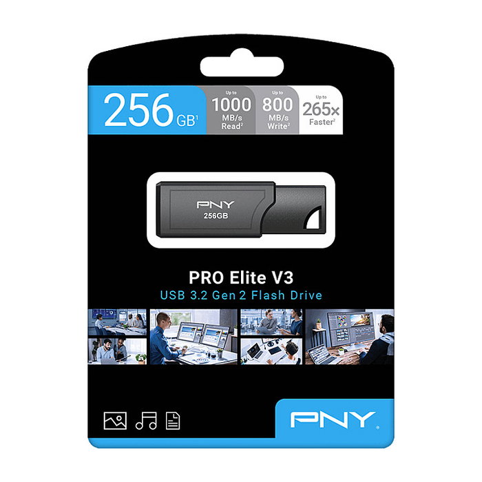 PNY Pro Elite V3 Stick USB 3.2 256GB PNY Pro Elite V3 Stick USB 3.2 256GB