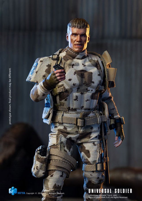 Universal Soldier Figura 1/12 Exquisite Super Series Andrew Scott 16 cm