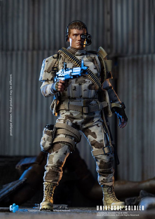 Universal Soldier Figura 1/12 Exquisite Super Series Andrew Scott 16 cm