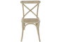 DKD Home Decor Silla Olmo Ratan Crossback Envejecido Natural
