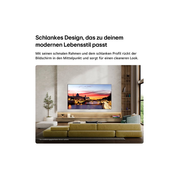 LG OLED83C69LB.AEU Televisor OLED evo C6 de 83 pulgadas 4K LG OLED83C69LB.AEU Televisor OLED evo C6 de 83 pulgadas 4K