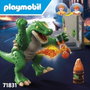 PLAYMOBIL Héroe Batalla contra el Lagarto Gigante 71831