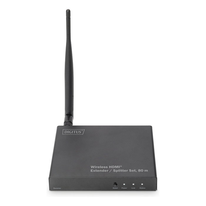 Digitus DS-55315 Receptor AV HDMI Inalámbrico Full HD 1080p Negro