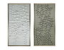 DKD Home Decor Set de 2 Cuadros Modernos de Lienzo 70x140 cm
