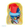 Smoby Mochila de Playa Toy Story con Accesorios (7600862235) - Juego de Arena con Cubo, Pala, Rastrillo, Tamiz, Molde y Regadera para Niños +3 Años