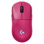 Logitech G PRO 2 LIGHTSPEED Ratón Gaming Ambidextro Magenta