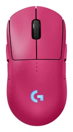 Logitech G PRO X Superlight 2 910-007310 - Ratón Gaming Inalámbrico Lightspeed, Ambidiestro, 32000 DPI, 8 Botones, Color Magenta, Sensor HERO 2, Batería Recargable